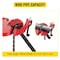 Vevor 6" Tripod Pipe Chain Vise Stand w/ Foldable Steel Legs & Rubber Mounts GJDJLGQZJ5679 - alternate 4