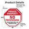 Signmission Private Property No Trespassing Vio, 18 inch X 18 inch, Vinyl Decal, 2PK OC-D-2PACK-18-167 - alternate 4