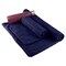 Wakeman 2-Piece Yoga Mat Towel and Gym Towel Set Sweat Absorbent & Quick Drying with Corner Pockets HT-YOGA-NVY - alternate 9