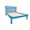 Homeroots Caribbean Blue Solid Wood Full Bed Frame 546749 - alternate 5