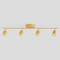 Vidalite Shura Mustard Yellow 4-Light Track Light with Rotatable Heads, Integrated LED, 3000k, 2240 Lmn CE1059864 - alternate 3
