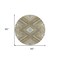 Homeroots 8' Beige Gray And Ivory Round Tribal Washable Indoor Outdoor Area Rug 598090 - alternate 7