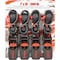 Erickson 1'' x 15 Ft. 1300 Lb. Soft Grip Ratchet Tie-Down W/Cap Locks, 4PK 1416 - alternate 2
