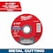 Milwaukee Tool Cut-Off Wheel, 7/8" Sz, 4 1/2" dia. 49-94-0203 - alternate 1