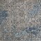Homeroots 9' X 12' Silver Blue And Brown Abstract Washable Indoor Outdoor Area Rug 596834 - alternate 5