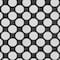 Homeroots 5' X 8' Black And Ivory Polka Dot Washable Indoor Outdoor Area Rug 595206 - alternate 6