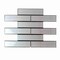 Apollo Tile Gray 11.8 in x 11.8 in Glass Glossy Floor and Wall Mosaic Tile 4.83 sqft/case, 5PK APLC8806A - alternate 1