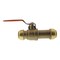 Sharkbite 1 in. Brass Push Fit Slip Ball Valve Full Port Lever For Potable Water 24737LF - alternate 2