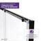 Anzzi Halberd Series 47-48 x 72 in. Framed Sliding Shower Door in Matte Black SD-AZ052-01MB - alternate 3