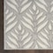 Homeroots 3' X 4' Gray Floral Indoor Outdoor Area Rug 527650 - alternate 6