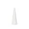 Homeroots 13" White Marble Obelisk Tabletop Sculpture 608699 - alternate 1