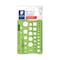 Staedtler Templates, 40 Geometric Shapes, 3.63 x 5.13, Green 977 115 - alternate 3