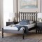 Baxton Studio Callison Spindle Platform Bed, Black, Twin 271-14730-ZORO - alternate 6