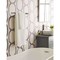 Amerock Esquire Polished Nickel/Black Bronze Contemporary 18 in 457 mm Towel Bar BH26614PNBBR - alternate 3