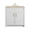 James Martin Vanities Bellshire 36" Single Vanity, Bright White w/ 3 CM Tajnar Eclos Top 660-V36-BW-3TJR - alternate 1