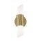 Afx Slice, 13'' LED Wall Sconce, Light Antique Brass SLCS0413LAJUDLB - alternate 1