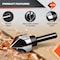 Av Steel Countersink Drill Bit Set, 5 Flute Pcs for Wood, Plywood, Plastic, Mild Steel w/ Aluminum Case AV - 500105 - alternate 5