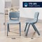 Flash Furniture Plastic Stacking School Chairs with 12 in Seat Height in Dusty Blue, 10PK 10-YU-YCX-001-DSTYBL-GG - alternate 8