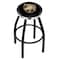 Holland Bar Stool Co 30" Blk Wrinkle US Military Academy ARMY Swivel Bar Stool, Chrome Ring L8B2C30USMilA - alternate 1