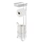 Interdesign iDESIGN Toilet Paper Holder with Shelf, Chrome 79260 - alternate 3