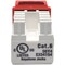 Eaton Tripp Lite Series Cat6/Cat5e 110 Style Punch Down Keystone Jack - Red, TAA N238-001-RD - alternate 1