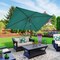 Pure Garden 10 Rectangular Patio Umbrella, Green 50-LG1278 - alternate 5