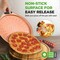 Nutrichef 13-Inch Nonstick Pizza Tray BKNCSBS52SPIZZAP - alternate 4