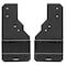 Putco Mud Flaps, Direct Fit; Set Of 2; Flat; Without Logo; Carbon Black; Stainless Steel With 1/4 Inch 78531 - alternate 1