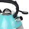 Mr. Coffee 2.5 Quart Stainless Steel Whistling Tea Kettle in Turquoise 128614.01 - alternate 6