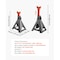 Vevor Jack Stands Heavy Duty Steel Jack Auto Stands 6T (13000lbs) Double Locking HM6141C - alternate 7