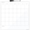 U Brands Magnetic Dry Erase Calendar Board, White UBR461U0004 - alternate 1