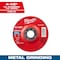 Milwaukee Tool Grinding Wheel, 4 1/2" dia. 49-94-0503 - alternate 1