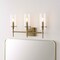 Jonathan Y Cato 21.25" 3-Light Modern Minimalist Iron/Glass LED Vanity, Brass Gold/Clear JYL7807C - alternate 7