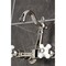 Kingston Brass Two-Handle Wall Mount Bridge Kitchen Faucet, Polished Nickel KS2446PX - alternate 5