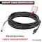 Kable Kontrol Identification & Tamper Proof Zip Ties, 9 in L, Red, Nylon Co-Polymer, 80 lbs Strength, 100 PK CTWO-9-100-RD - alternate 4