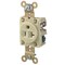 Hubbell Wiring Industrial 2-Pole 3-Wire 20A 125V 5-20R Receptacle, Ivory, Single Pack HBL5361I - alternate 2