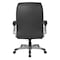 Office Star Products Office Chair, Black, Leather, Swivel ECH75137-EC3 - alternate 6
