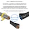 Electriduct Dura HVAC Foam Protection Wrap Sleeving, 3 in Diameter, 6 ft Length, Black BS-TF-HVAC-300-6 - alternate 3