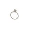 Homewerks Worldwide-Import Vintage Towel Ring, Brushed Nickel 231193 - alternate 1