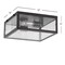 Jonathan Y Grayson 12" Metal/Glass LED Flush Mount, Oil Rubbed Bronze JYL9501B - alternate 3