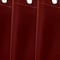 Homeroots 72" Burgundy Vinyl Shower Curtain Liner 548968 - alternate 3