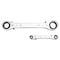 Performance Tool 5 pc. Ratcheting Wrench Set, SAE, Reversible, Storage Rack W709 - alternate 3
