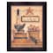 Homeroots Give Us This Day Black Framed Print Wall Art 405295 - alternate 1
