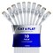 Maximm Cat6 Flat Ethernet Cable 30ft, 10PK, White, 10PK CAT6F-30FTWHITE10PK - alternate 1