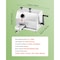 Vevor Commercial Manual Sugar Cane Juicer 110LBS/H Output 3 Rollers 2.4" Inlet YF-SY80 - alternate 4