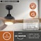 Vaxcel Niles, 60 in, Black Indoor/Outdoor Ceiling Fan, Elm Blades, LED, Remote, DC Motor F0141 - alternate 5