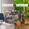 Rust-Oleum Paint, Water Base, Flat Sheen, Flat Black, 1 qt, 50 to 90 sq-ft/qt Coverage Area 379558 - alternate 5