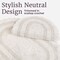 Lavish Home Reversible Bathroom Rug Set, Ivory, 2-Pieces, 32 inx20 in/24 inx17 in ST-BATH6-OI - alternate 5