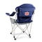 Picnic Time Family Of Brands NCAA Auburn Tigers Reclining Camp Chair - Beach Chair for Adults 803-00-138-044-0 - alternate 1