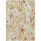Homeroots 8' X 10' Ivory And Beige Floral Washable Indoor Outdoor Area Rug 611147 - alternate 5